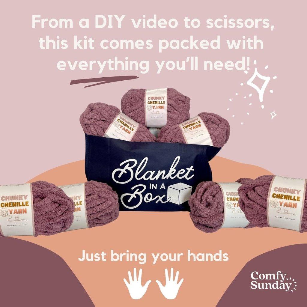 DIY Blanket In A Box Kit