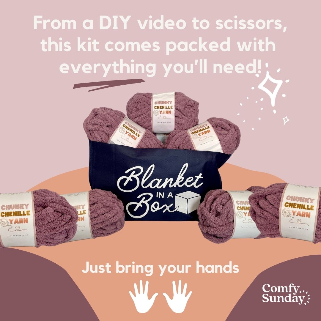 DIY Blanket In A Box Kit